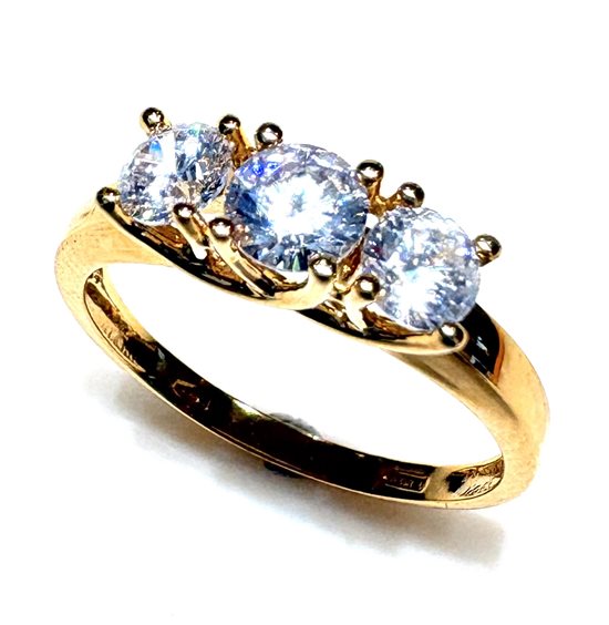 Anello Sommer Donna in Oro giallo Cubic Zirconia TRILOGY ZIRC PI S/Z 2.50 G - TRILOGY ZIRC PI S/Z 2.50 G